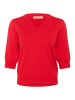 CULTURE Strickpullover CUpinnie Classic fit in Chinese Red Melange