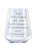 Mr. & Mrs. Panda Glas Rotwein Spruch Bräutigam Gentleman mit Spruch in Transparent