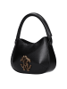Roberto Cavalli Schwarz Leder Handtasche