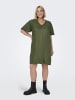 ONLY Carmakoma Kleid in Winter Moss