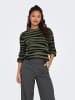 JACQUELINE de YONG Strickpullover Weich Warm Rundhals Langarm in Grün