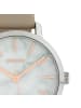 Oozoo Analog-Armbanduhr Oozoo Timepieces taupe, hellbraun mittel (ca. 38mm)