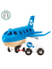 Brio Aktionsspiel BRIO World - Blaues Flugzeug Ab 3 Jahre in bunt