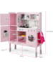 COSTWAY Kinderküche Holz mit Licht & Sound ab 3 Jahren in Rosa