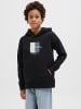 JACK & JONES Junior Kapuzenpullover in Black