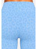SMILODOX LEO Leggings Velvara in Hellblau Leo
