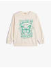KOTON Sweatshirt in Beige