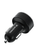 Wozinsky Wozinsky WDCCB Autoladegerät mit Display 50W 2xUSB-C / 2xUSB-A in Schwarz
