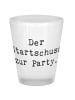 Mr. & Mrs. Panda Schnapsglas Spruch Schnapsglas Partystart mit S... in Transparent