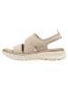 Tamaris WIDE FIT Sandale in BEIGE/GOLD
