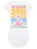 F4NT4STIC Long Cut T-Shirt Be The Sunshine Color in weiß