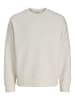 Jack & Jones Sweatshirt JJEBARRON SWEAT CREW NECK in Weiß