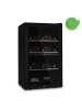 Les Petits Champs Weinkühlschrank 32 Flaschen CAVCDB32 Schwarz, Energieklasse G, Anti-UV, LED