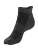 Bench Sneakersocken in 1x schwarz, 1x anthrazit meliert, 1x grau meliert