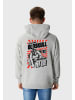 OLDSKULL Hoodie ASIAN SUMO SENSATION in Heather Grey