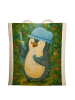 Mr. & Mrs. Panda Tasche Pinguin Duschen Design ohne Spruch in Weiß