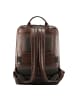 Jost Lund Daypack Leder 42 cm Laptopfach braun