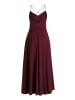 Vera Mont Abendkleid mit Volant in Deep Dahlia