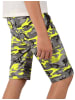 BEZLIT Kurze Hose in Gelb Camouflage - Camouflage