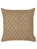 Beliani 2er-Set Dekokissen COLLOMIA in Beige
