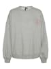 Vero Moda Sweatshirt in Light Grey Melange
