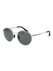 Range Rover Männer Sonnenbrille Rund Silber