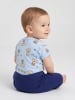 TupTam Baby Jungen Kurzarm Wickelbody 5er Set in mint/weiß