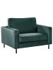 Beliani Sessel SAVALEN in Grün/Schwarz - (W) 117 x (H) 87 x (L) 91 cm