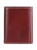 Jekyll & Hide Texas Kreditkartenetui RFID Schutz Leder 7 cm in red