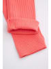 Coccodrillo Gerippte Leggings mit langem Hosenbein in korallenrot