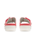 VITAFORM Veloursleder Pantoletten in rotpink
