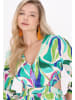 IZIA Women Dress in aqua multicolor