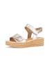 Gabor Plateau Sandalen in gold