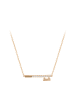 faina Necklace in Rose Gold