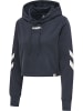 Hummel Hoodie Hmllegacy Woman Cropped Hoodie in BLUE NIGHTS