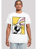 F4NT4STIC T-Shirt Looney Tunes Bugs Bunny Laughing in weiß