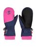 Trollkids Fausthandschuh "Trolltunga" in Marineblau/Magenta
