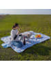 Intirilife Faltbare Picknickdecke Outdoor Decke in 199 x 145 cm Flamingo Design