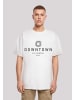 F4NT4STIC Heavy Oversize T-Shirt Downtown LA OVERSIZE TEE in weiß