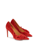 Kazar Pumps in Rot