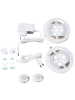 Beliani LED Lichtstreifen ATRATO in Weiß - (W) 0.8 x (H) 0.3 x (L) 240 cm