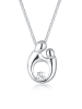 Elli DIAMONDS  Halskette 925 Sterling Silber in Silber