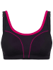 SUSA Sport BH Move high in schwarz-pink