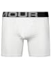 Under Armour Boxershorts Charged Cotton 6in 3 Pack in weiss