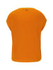 Rich & Royal Pullunder Crew Neck Sleeveless Organic in Orange