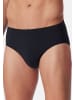 Schiesser Mini Slip / Unterhose Cotton Casual Cotton in Schwarz