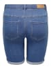 ONLY Carmakoma Plus Size Denim Jeans Shorts Kurze Stretch Bermuda Hose CARTHUNDER in Blau