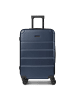 Police Dublin 4 Rollen Trolley M 64 cm mit Dehnfalte in dark blue
