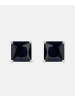 Diamant L'éternel Ohrstecker aus 375 Weißgold mit Saphir