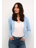 CULTURE Strickjacke CUannemarie Classic fit in Cashmere Blue Melange